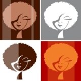 Toile murale pop art Woman 