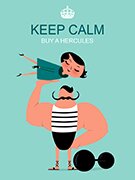 Tableau vintage moustache