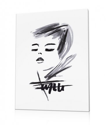 Tableau parisienne femme