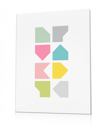 Tableau abstrait coloré Big Band