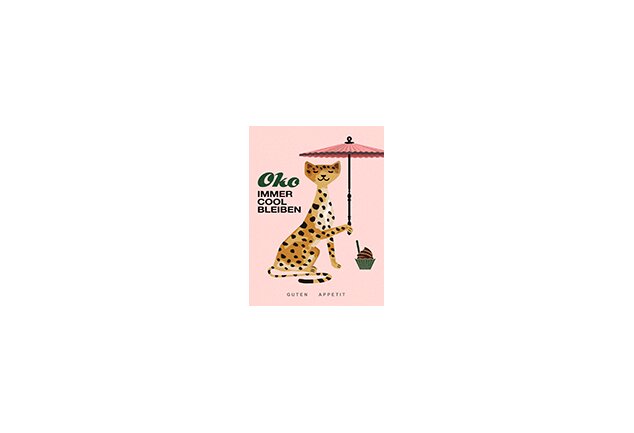 Poster leopard moderne Oko